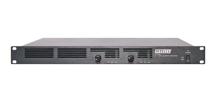 A4308 2 x 120W Class D Public Address (PA) Amplifier