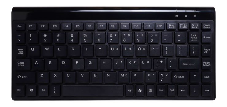 D2111 Keyboard Mini Multimedia USB/PS2