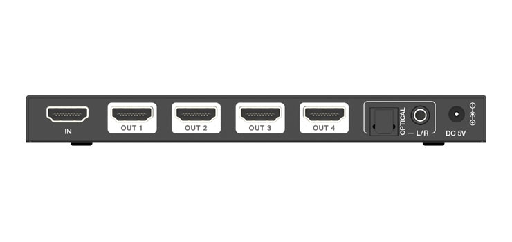 A3107 8K 40Gbps HDMI 4 Way Splitter