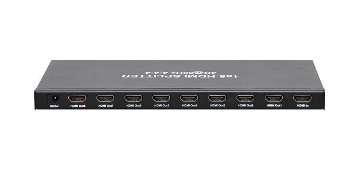 8 Way HDMI Splitter 18GBps Bandwidth - Altronics