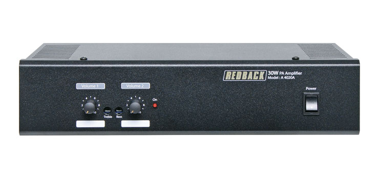 A4020A 30W 2 Input 100V Public Address (PA) Amplifier