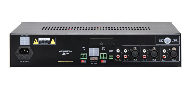 A4043 Phase5 60 Watt 100V Public Address Amplifier