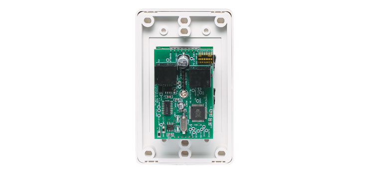 A4598V Remote Lockdown Vertical Wallplate To Suit A4595A