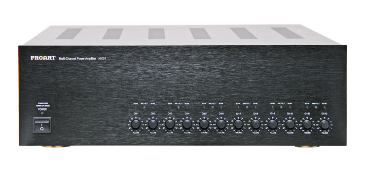 A5024 Audio Distribution System Multi-Zone Amplifier