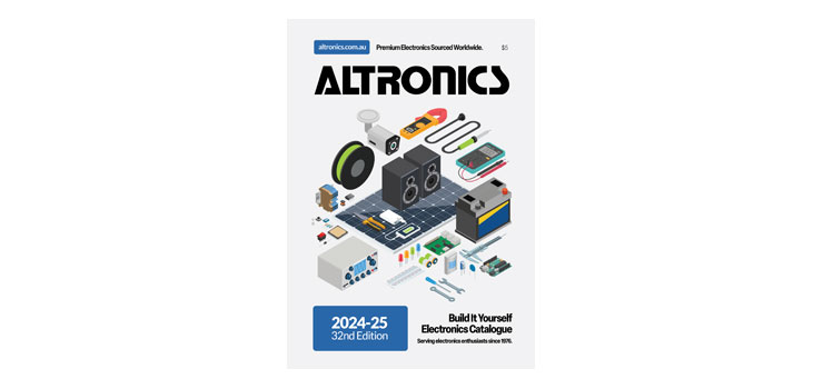 B0224 Altronics 2024/25 Build It Yourself Electronics Catalogue