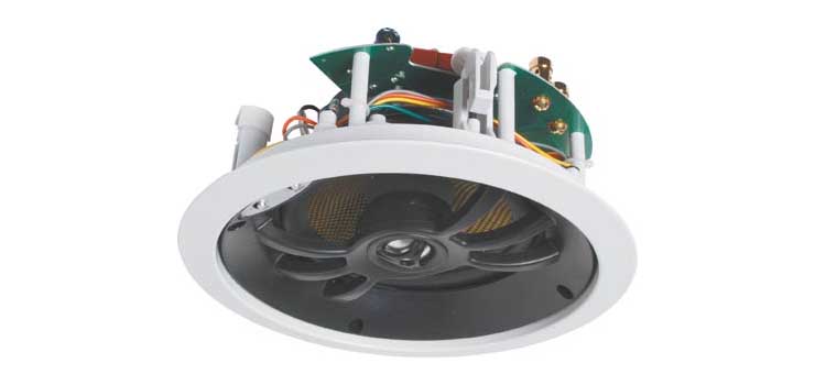 C0855 165mm 100W 2 Way Round Platinum Ceiling Speaker Pair