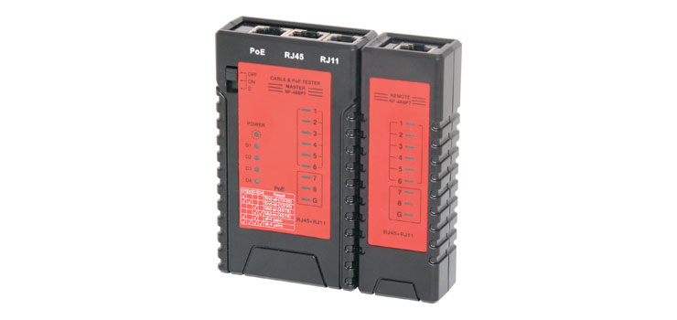 D3009 Cable Tester For Networks With PoE Support
