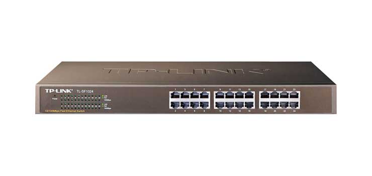 D4189 TL-SF1024 24 Port 100M Ethernet Switch