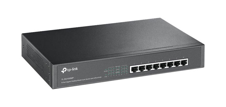 TP-Link TL-SG1008MP - 8-Port Gigabit PoE Switch - TL-SG1008MP - Modular  Switches 