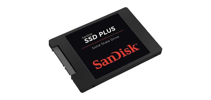 D5548 Solid State Hard Drive Sandisk SSD Plus 120GB