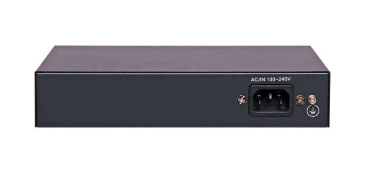 DE4212 4 Port + Link Port PoE 10/100 Switch For IP Camera Systems