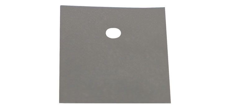 H7222 Silicone Rubber TO-3P Insulation Pad Pk 100