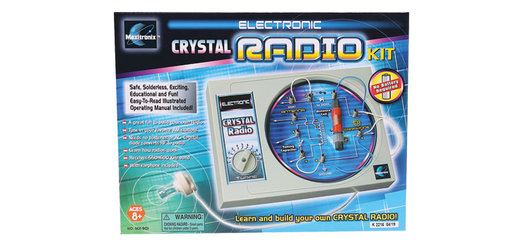 K2216 Crystal Radio Kit