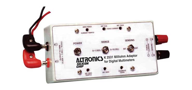 K2531 Ultra-Low Milliohm DMM Adapter Kit