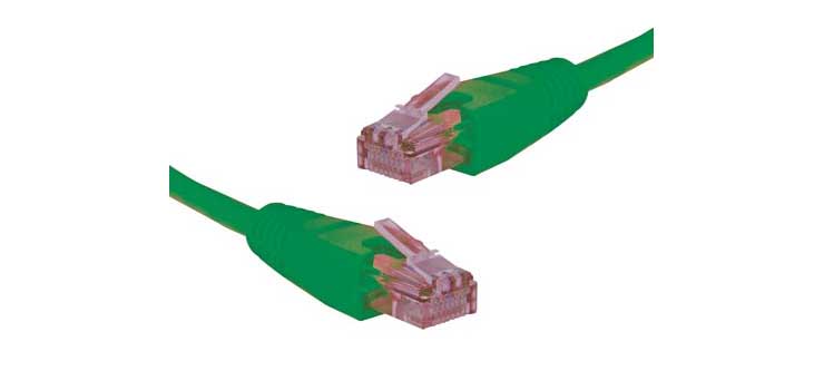 P1672 Green 2m Cat6 UTP Ethernet Patch Cable