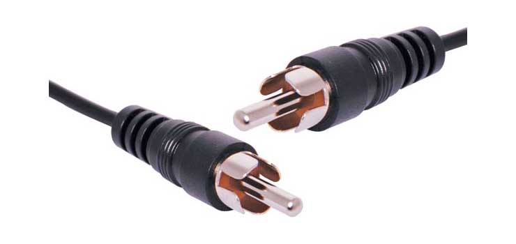 P6202 3m RCA Male to RCA Male Cable