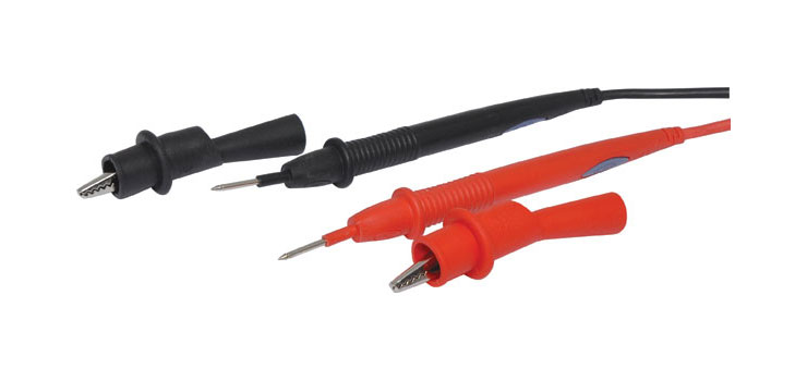 P9184 Set of Red & Black Crocodile Clip Test Probe Adapters