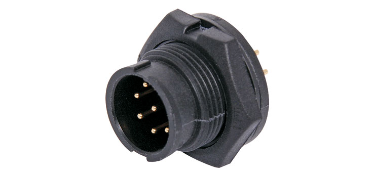 P9500 8 Pin 5A Locking Male PCB IP67 Waterproof Plug