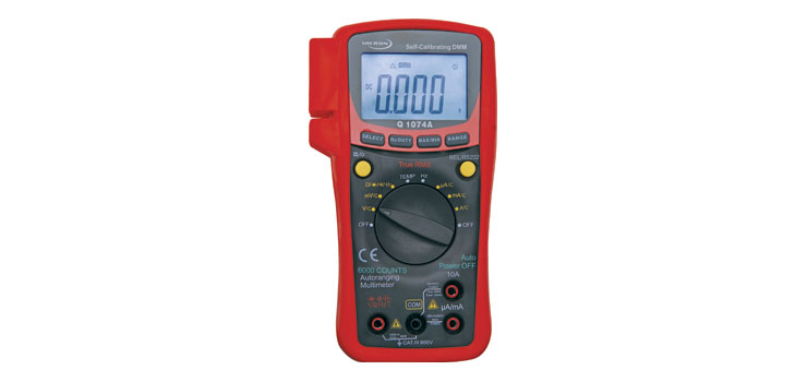 Q1074A Auto Ranging True RMS Digital Multimeter