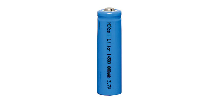 S4979 14500 800mAh Lithium Ion Rechargeable Battery