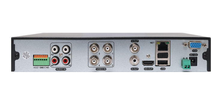 S9344P 4 Channel AHD 8MP/IP/CVI/TVI Hybrid Digital Video Recorder