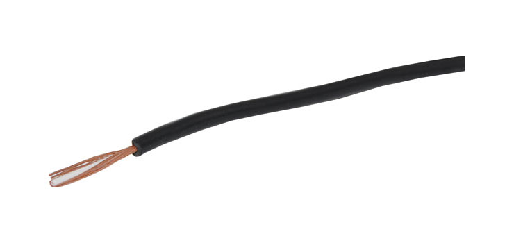 W3010 1 Core Black Audio Shielded Cable