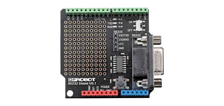 Z6546 DFR0258 RS232 Shield for Arduino