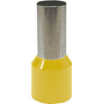 H2471 Yellow 25mm Ferrule Terminals Pk 100
