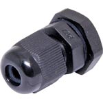 H4304A 3-6.5mm EG7/PG7 Black IP68 Nylon Cable Gland