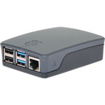 H8965 Black and Grey ABS Box to suit Raspberry Pi 4