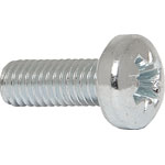 HC5386A M6 Silver Pan Pozi Rack Bolt Jar 100pcs