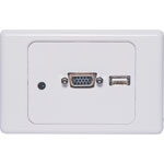 P6849A VGA / USB Plug Connection Clipsal 2000 Wallplate