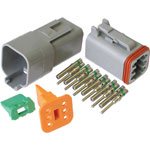 P7886 DE-DT6-1 6-pin 13A IP67 Weatherproof Connector