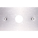 P8028 Stainless Steel Wallplate For D Series Connector